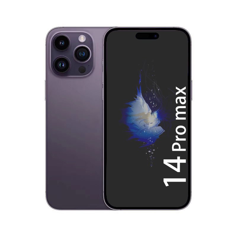 Original phone 14 Pro max 6.7 inches Wired charging: 20W Bluetooth 5.3 Wireless charging Dual card new mobile phones
